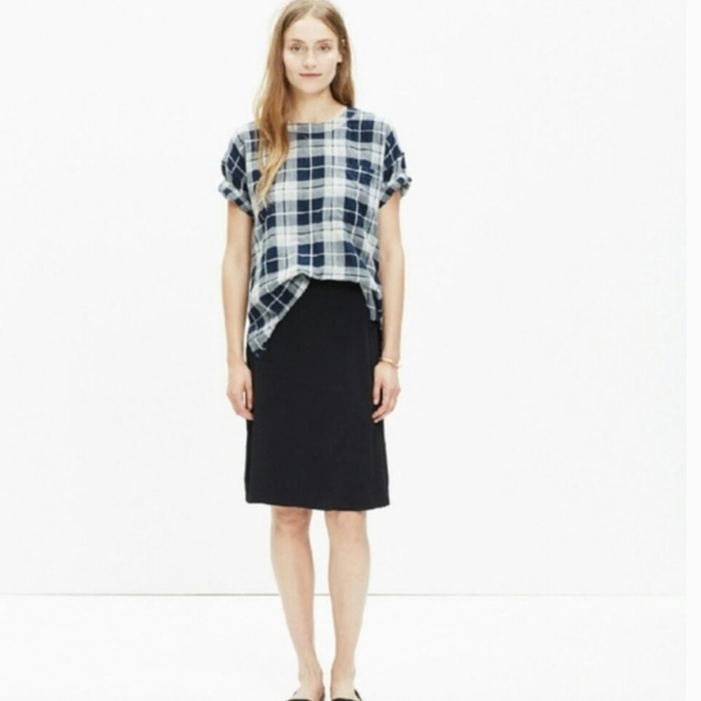 NWT - Madewell Black Slip Skirt XS - SOLD OUT
